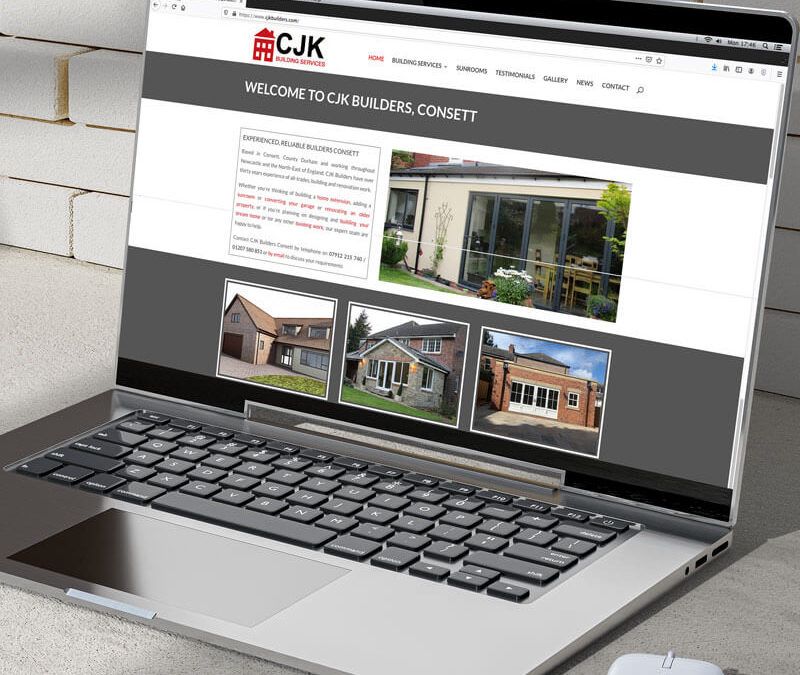 Responsive Web Design Consett: CJK Builders Ltd